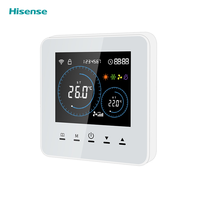 لـ Hisense WiFi VRF Air Complementer Smart Thermostat لـ Google Home Alexa Dueros